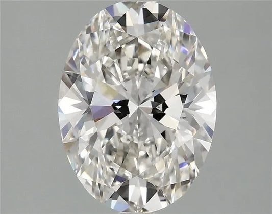 2.00ct Oval Lab Grown Diamond (Colour H, Clarity VVS2, IGI Certified)