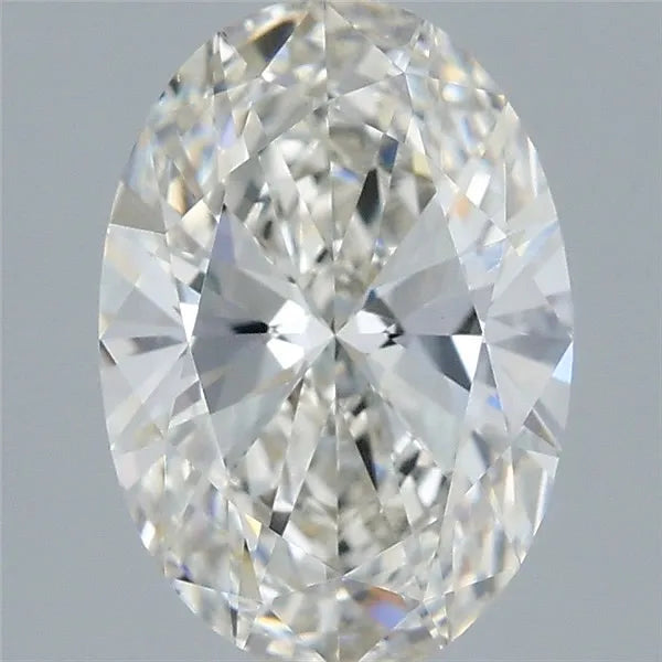 2.00ct Oval Lab Grown Diamond (Colour H, Clarity VVS2, IGI Certified)