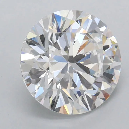 2.00ct Round Lab Grown Diamond (Colour E, Clarity FL, Cut ID, IGI Certified)