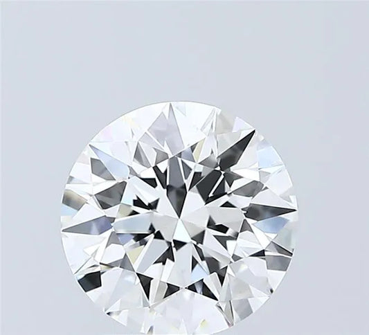 2.00ct Round Lab Grown Diamond (Colour E, Clarity VS1, Cut EX, IGI Certified)