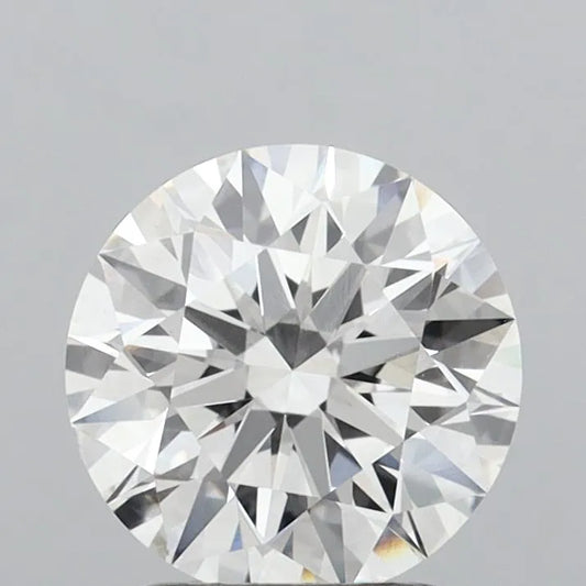 2.00ct Round Lab Grown Diamond (Colour F, Clarity VVS2, Cut ID, IGI Certified)
