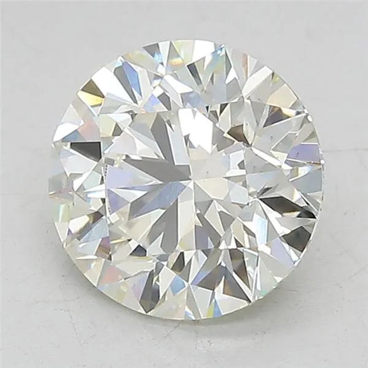 2.00ct Round Lab Grown Diamond (Colour J, Clarity VS1, Cut EX, IGI Certified)