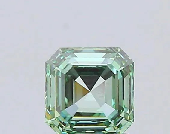 2.01ct Asscher Lab Grown Diamond (Colour Fancy Vivid Green, Clarity VS1, IGI Certified)