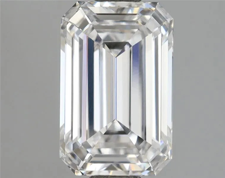 2.01ct Emerald Lab Grown Diamond (Colour D, Clarity IF, IGI Certified)