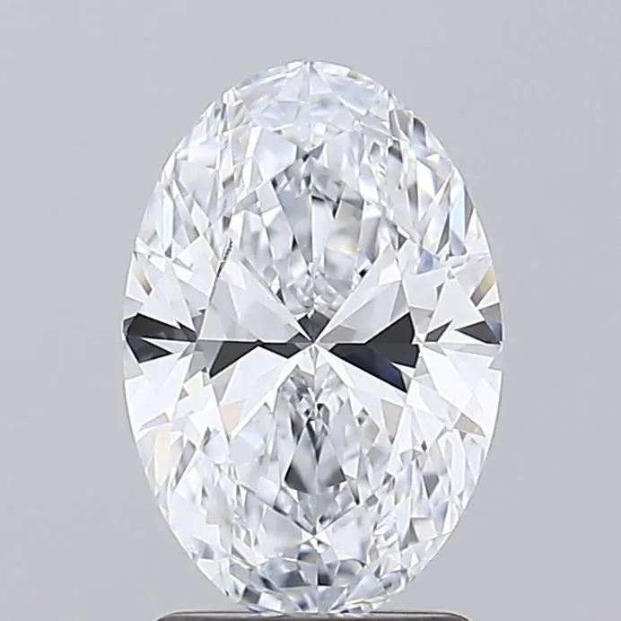 2.01ct Oval Lab Grown Diamond (Colour E, Clarity IF, IGI Certified)