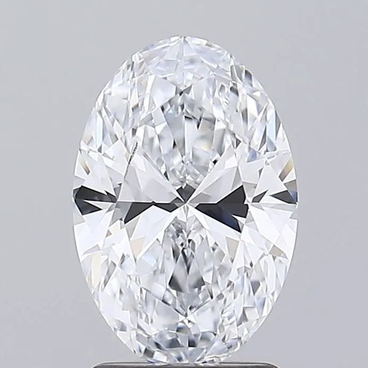 2.01ct Oval Lab Grown Diamond (Colour E, Clarity IF, IGI Certified)
