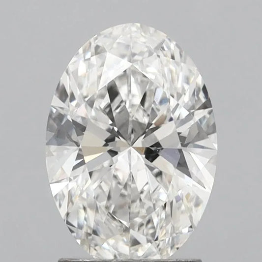 2.01ct Oval Lab Grown Diamond (Colour F, Clarity VVS2, IGI Certified)