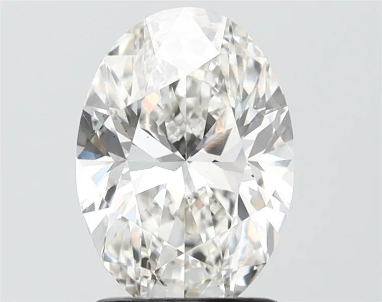 2.01ct Oval Lab Grown Diamond (Colour G, Clarity VS2, IGI Certified)