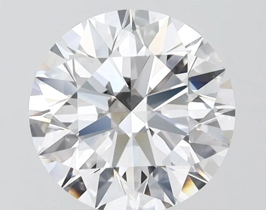 2.01ct Round Lab Grown Diamond (Colour D, Clarity FL, Cut ID, IGI Certified)