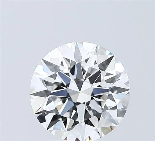 2.02ct Round Lab Grown Diamond (Colour E, Clarity VVS1, Cut ID, IGI Certified)