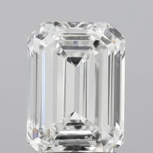 2.03ct Emerald Lab Grown Diamond (Colour E, Clarity VVS1, IGI Certified)