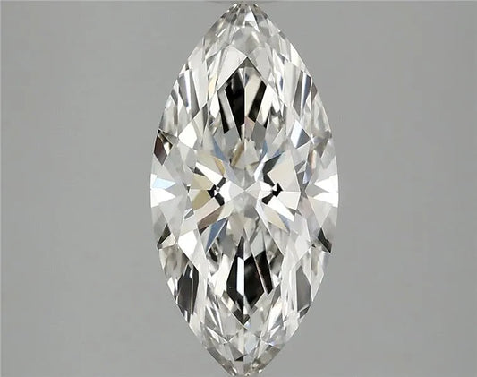 2.03ct Marquise Lab Grown Diamond (Colour H, Clarity VVS2, IGI Certified)
