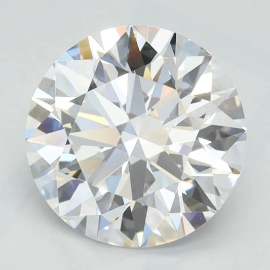 2.03ct Round Lab Grown Diamond (Colour D, Clarity IF, Cut ID, IGI Certified)