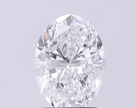2.04ct Oval Lab Grown Diamond (Colour D, Clarity VVS1, IGI Certified)