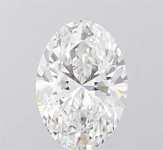 2.05ct Oval Lab Grown Diamond (Colour E, Clarity VS1, IGI Certified)
