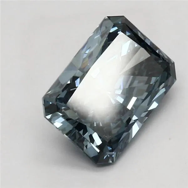 2.07ct Radiant Lab Grown Diamond (Colour Fancy Vivid Blue, Clarity VS2, IGI Certified)