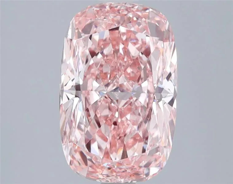 2.08ct Cushion modified Lab Grown Diamond (Colour Fancy Vivid Pink, Clarity VS1, IGI Certified)