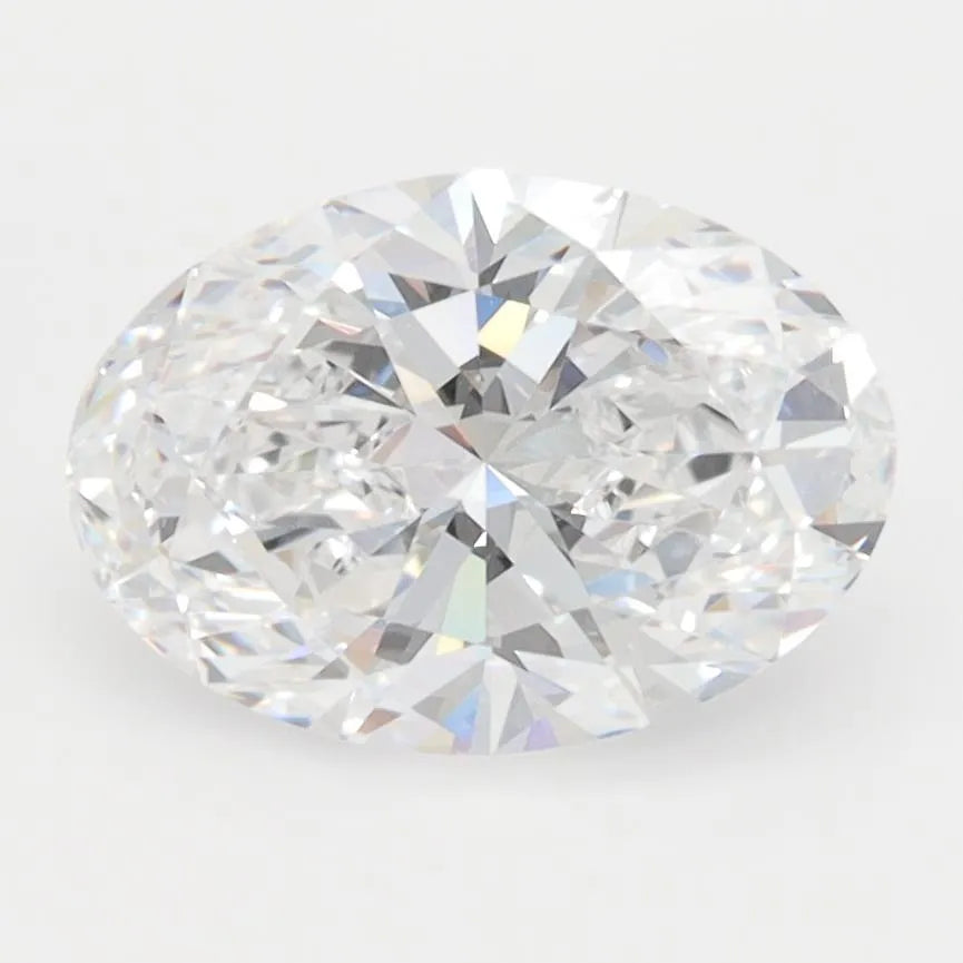2.08ct Oval Lab Grown Diamond (Colour D, Clarity IF, GIA Certified)