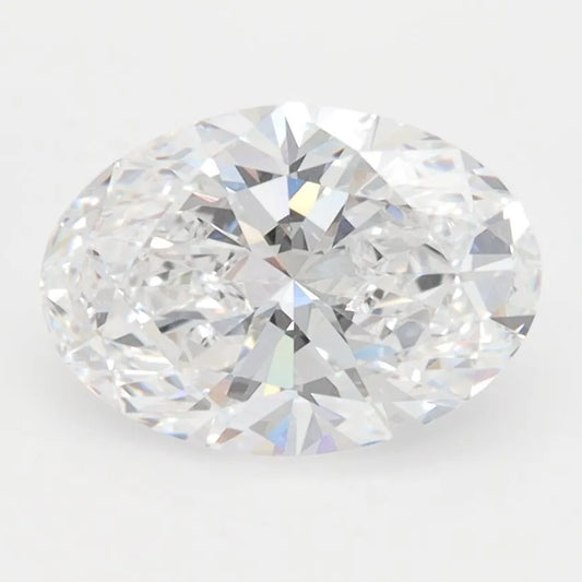 2.08ct Oval Lab Grown Diamond (Colour D, Clarity IF, GIA Certified)