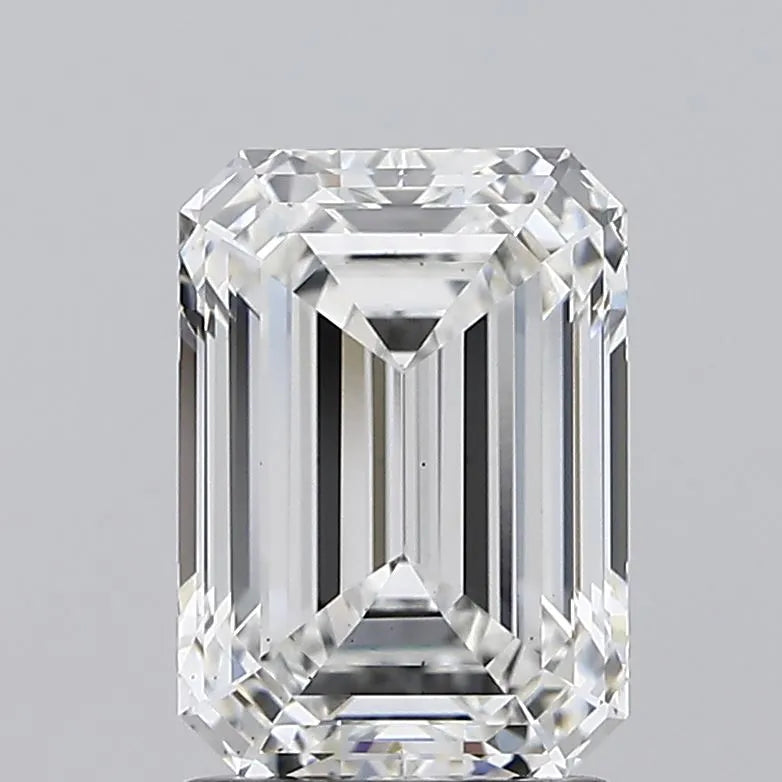 2.10ct Emerald Lab Grown Diamond (Colour F, Clarity VS1, IGI Certified)