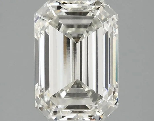2.10ct Emerald Lab Grown Diamond (Colour H, Clarity VVS2, IGI Certified)