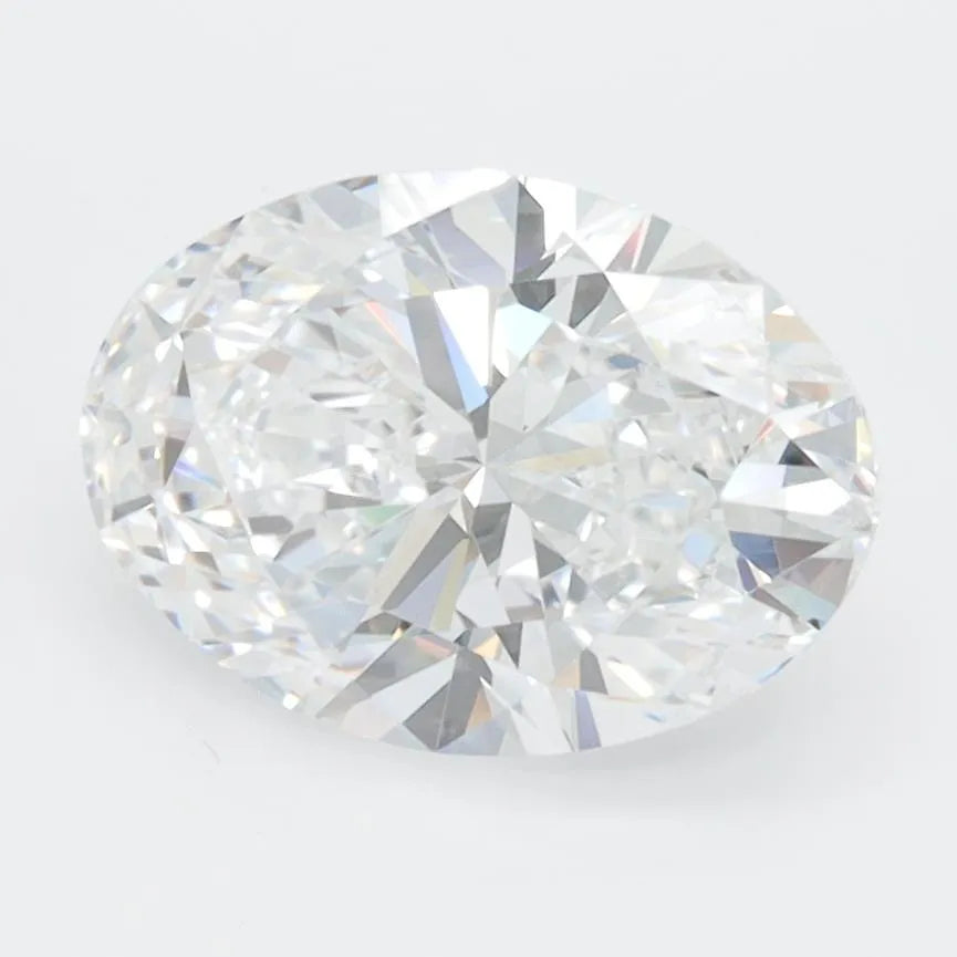 2.10ct Oval Lab Grown Diamond (Colour D, Clarity VVS1, GIA Certified)
