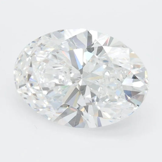 2.10ct Oval Lab Grown Diamond (Colour D, Clarity VVS1, GIA Certified)