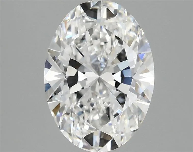 2.10ct Oval Lab Grown Diamond (Colour E, Clarity VS1, IGI Certified)