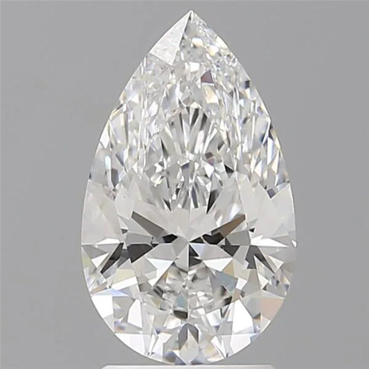 2.10ct Pear Lab Grown Diamond (Colour E, Clarity VVS1, IGI Certified)