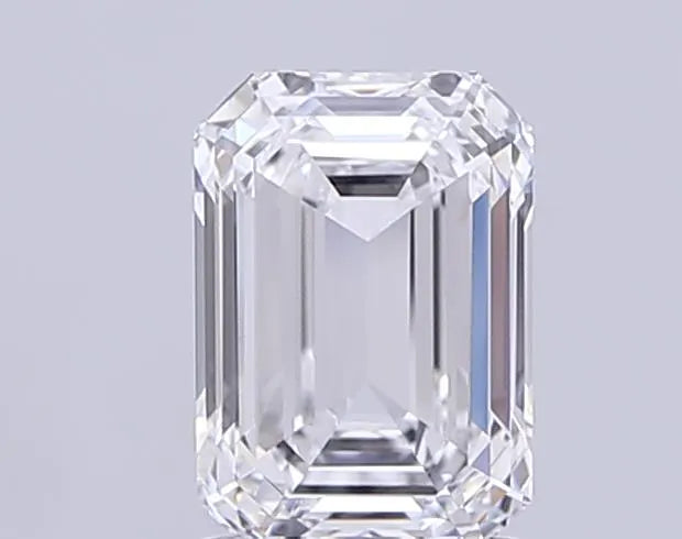 2.11ct Emerald Lab Grown Diamond (Colour D, Clarity VVS1, IGI Certified)