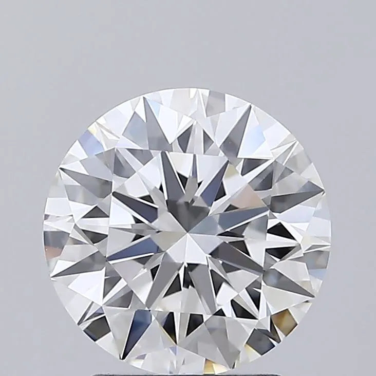2.16ct Round Lab Grown Diamond (Colour E, Clarity VVS1, Cut ID, IGI Certified)