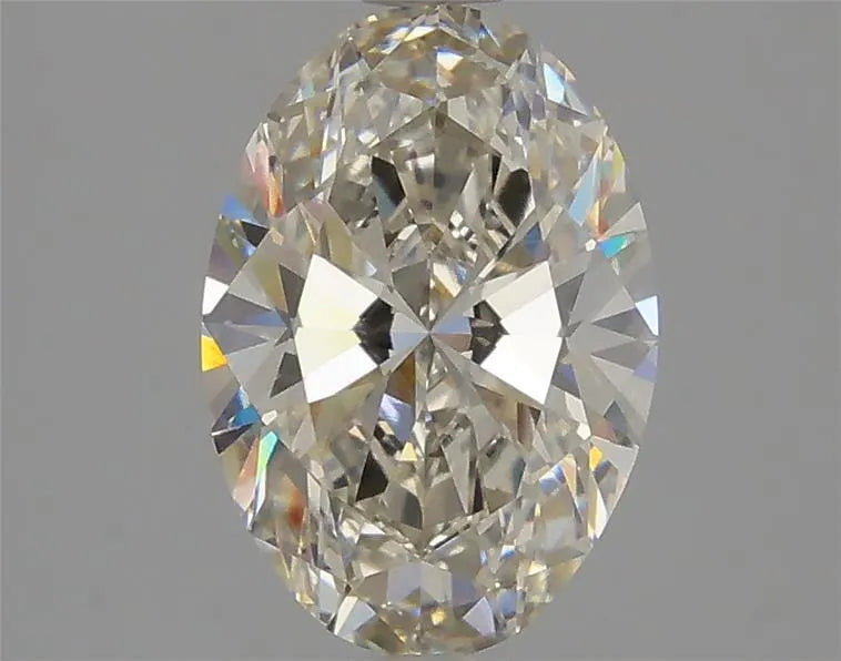 2.18ct Oval Lab Grown Diamond (Colour H, Clarity VVS2, IGI Certified)