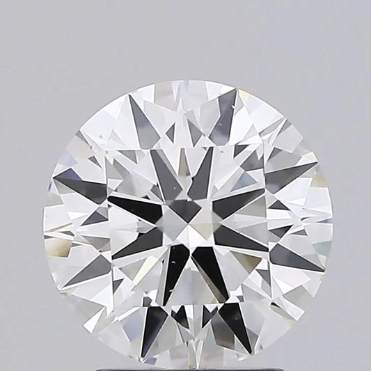 2.21ct Round Lab Grown Diamond (Colour G, Clarity VS2, Cut ID, IGI Certified)