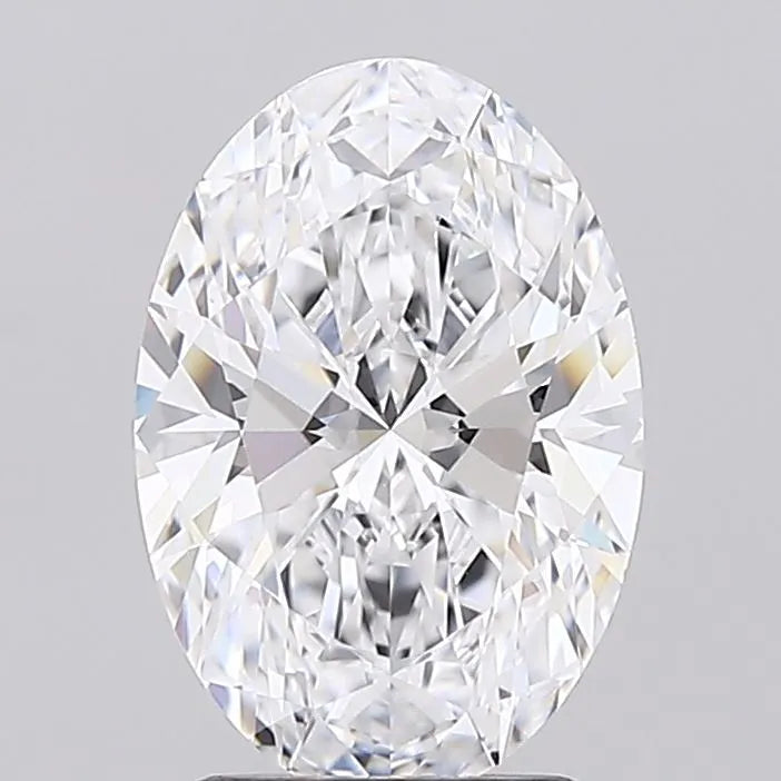 2.22ct Oval Lab Grown Diamond (Colour D, Clarity IF, IGI Certified)