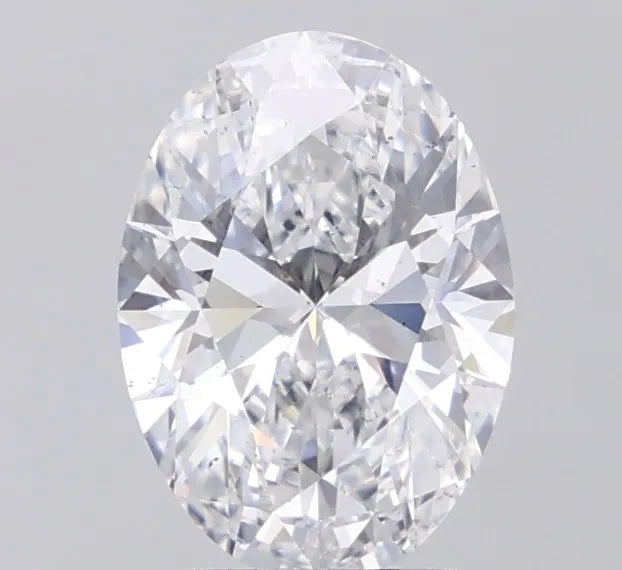 2.22ct Oval Lab Grown Diamond (Colour D, Clarity SI1, IGI Certified)