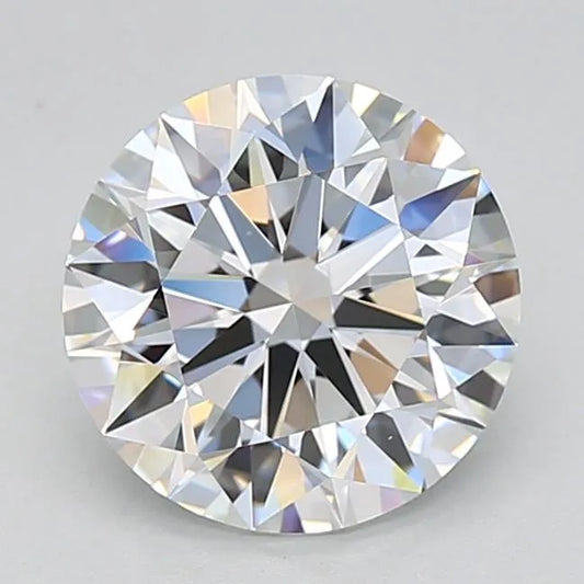 2.26ct Round Lab Grown Diamond (Colour D, Clarity VVS1, Cut ID, IGI Certified)