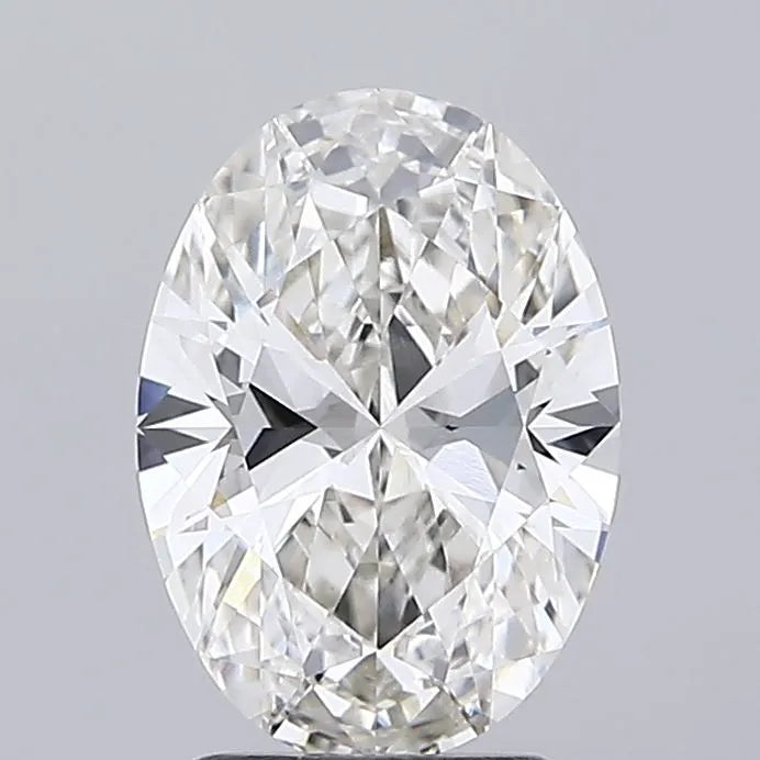 2.28ct Oval Lab Grown Diamond (Colour G, Clarity VVS2, IGI Certified)