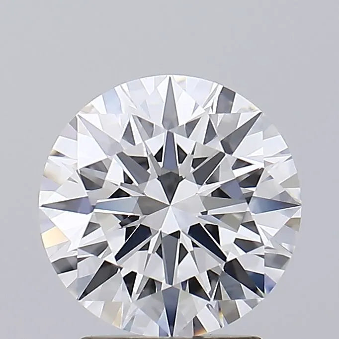 2.34ct Round Lab Grown Diamond (Colour E, Clarity IF, Cut ID, IGI Certified)