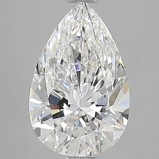 2.35ct Pear Lab Grown Diamond (Colour F, Clarity VVS2, IGI Certified)
