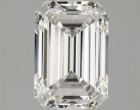 2.39ct Emerald Lab Grown Diamond (Colour D, Clarity VS1, IGI Certified)