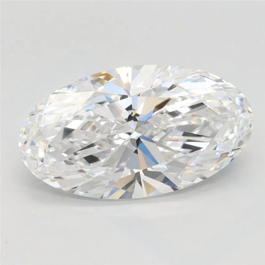 2.42ct Oval Lab Grown Diamond (Colour D, Clarity IF, IGI Certified)