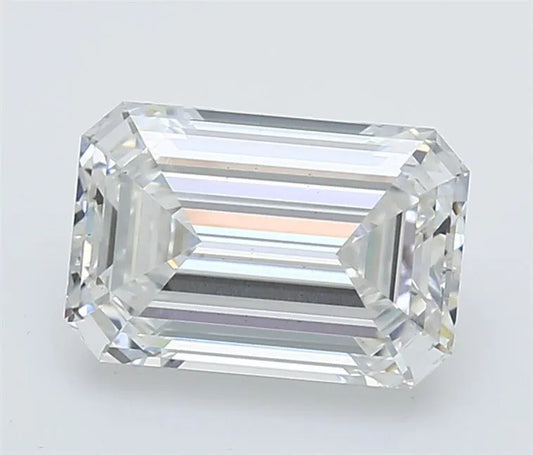 2.50ct Emerald Lab Grown Diamond (Colour F, Clarity VS2, GIA Certified)