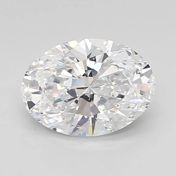2.50ct Oval Lab Grown Diamond (Colour D, Clarity VVS1, IGI Certified)