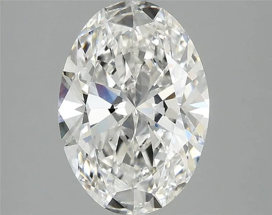 2.50ct Oval Lab Grown Diamond (Colour F, Clarity VVS2, IGI Certified)