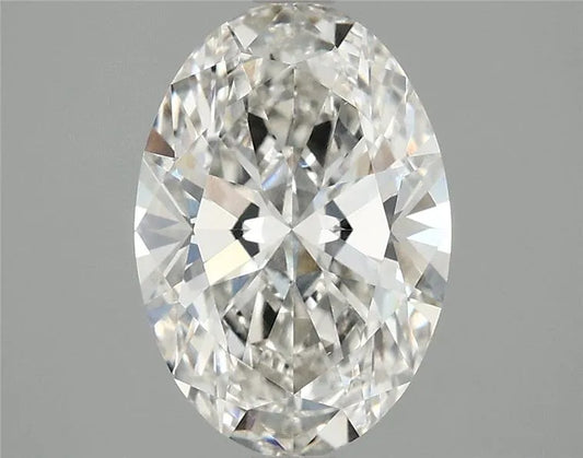 2.50ct Oval Lab Grown Diamond (Colour G, Clarity VS1, IGI Certified)