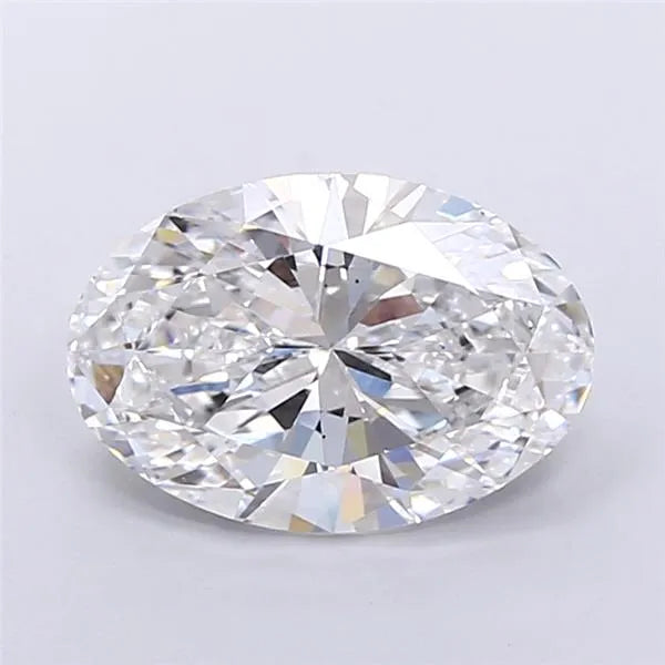 2.51ct Oval Lab Grown Diamond (Colour D, Clarity VS2, IGI Certified)