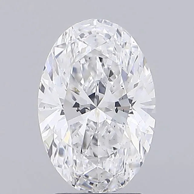 2.51ct Oval Lab Grown Diamond (Colour D, Clarity VS2, IGI Certified)