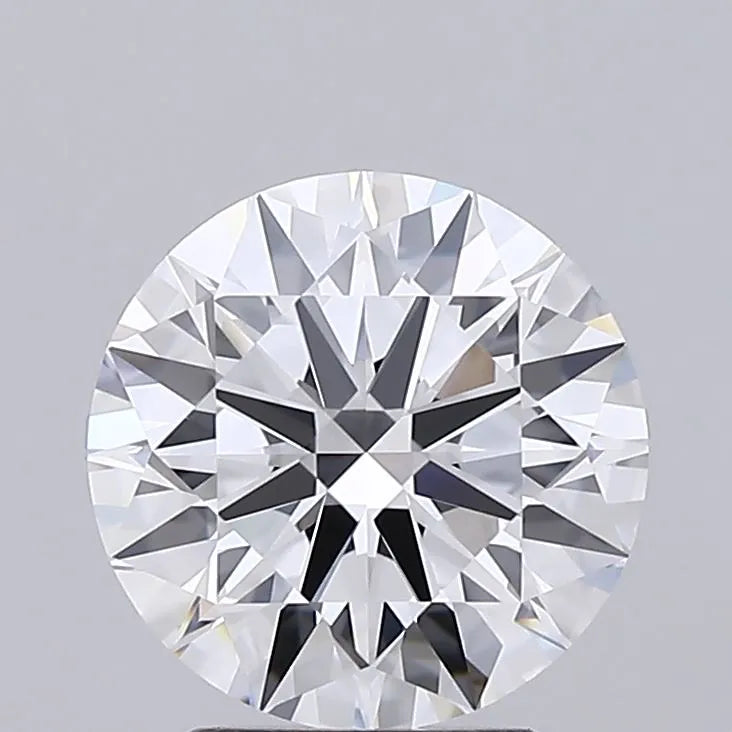 2.51ct Round Lab Grown Diamond (Colour D, Clarity IF, Cut ID, IGI Certified)