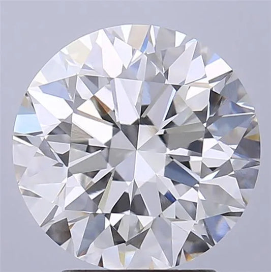 2.51ct Round Lab Grown Diamond (Colour E, Clarity VVS1, Cut EX, IGI Certified)