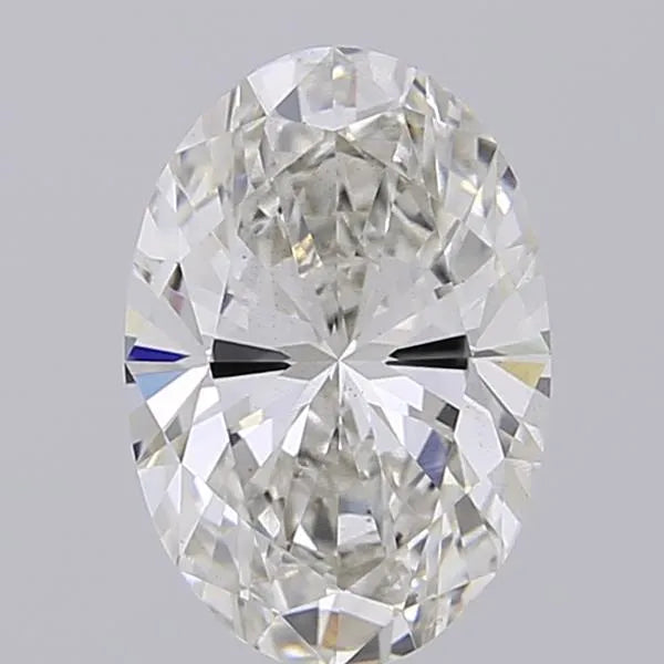 2.52ct Oval Lab Grown Diamond (Colour G, Clarity VS2, IGI Certified)